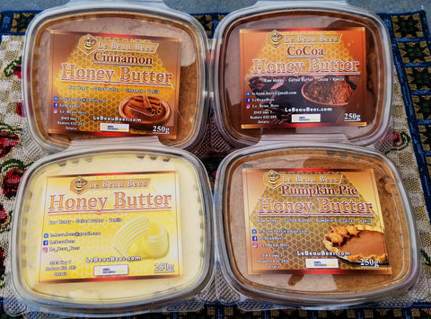 Flavoured Honey Butter - LE BEAU BEES - LEBEAUBEES.COM