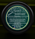 Baume à barbe - Naturel non parfumé - 4oz / 2oz