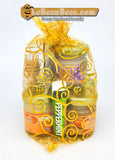 Small Gift Bag B - 5 small Creamed Honey + 2 Lip Balms + 1 key chain + 1 small dipper