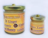 Creamed Honey Small Ginger Turmeric Cinnamon - 50g - LE BEAU BEES