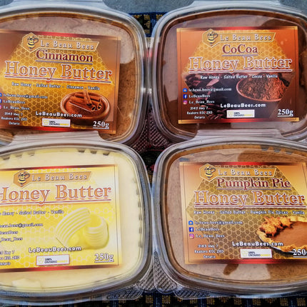 Flavoured Honey Butter - LE BEAU BEES - LEBEAUBEES.COM