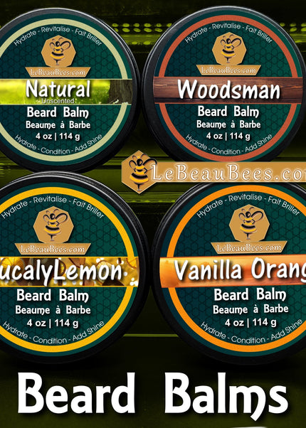 Baume à Barbe - Vanille Orange - 4oz / 2oz