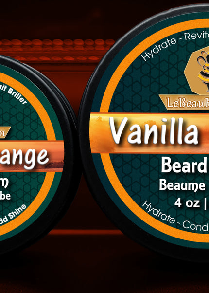 Baume à Barbe - Vanille Orange - 4oz / 2oz