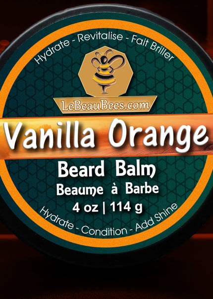 Baume à Barbe - Vanille Orange - 4oz / 2oz