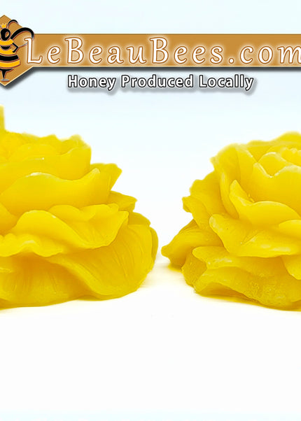 Bougie - Grande Rose - 8cm/3.25"