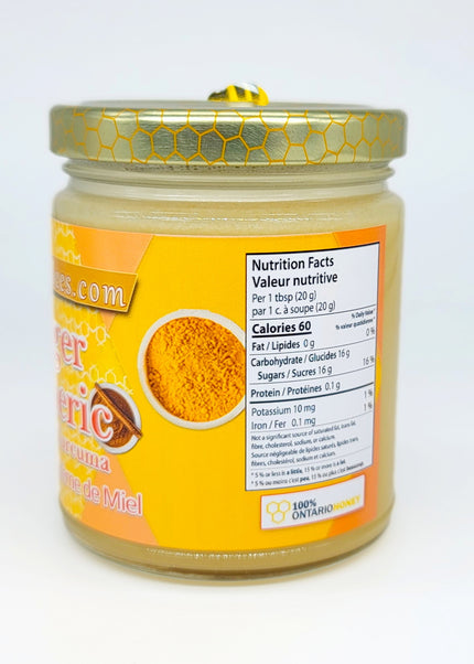 Crème de Miel Gingembre Curcuma Cannelle - 330g