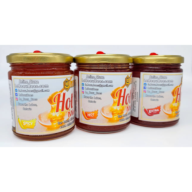 HOT HONEY =- Spicy, Hot and Extra Hot