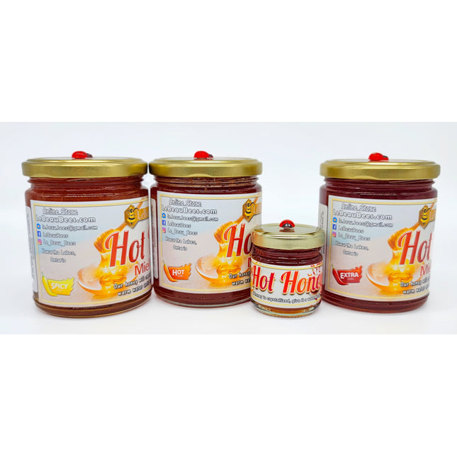 HOT HONEY =- Spicy, Hot and Extra Hot