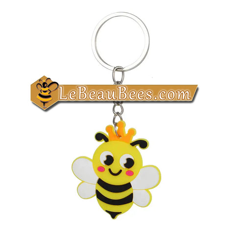 Cartoon Queen Bee - Key Chain
