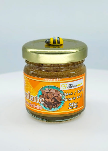 Crème de Miel au Chocolat à l'Orange - 50g