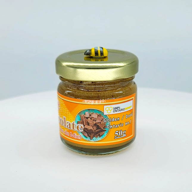 Crème de Miel au Chocolat à l'Orange - 50g