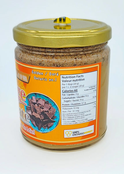Crème de Miel au Chocolat à l'Orange - 330g