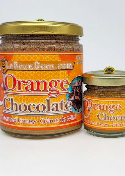 Crème de Miel au Chocolat à l'Orange - 50g