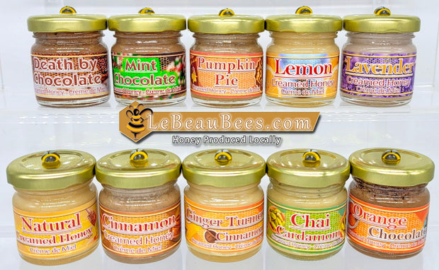 <h4>Creamed Honey : <span style="text-decoration:underline"><em>Small Jars</em></span></h4>