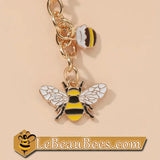 Gold Bee Ring - Key chain
