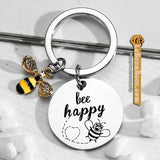 Bee Happy - Key chain