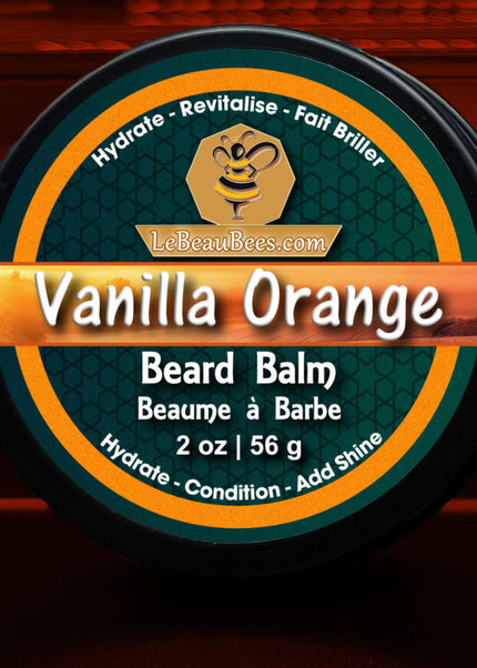 Baume à Barbe - Vanille Orange - 4oz / 2oz
