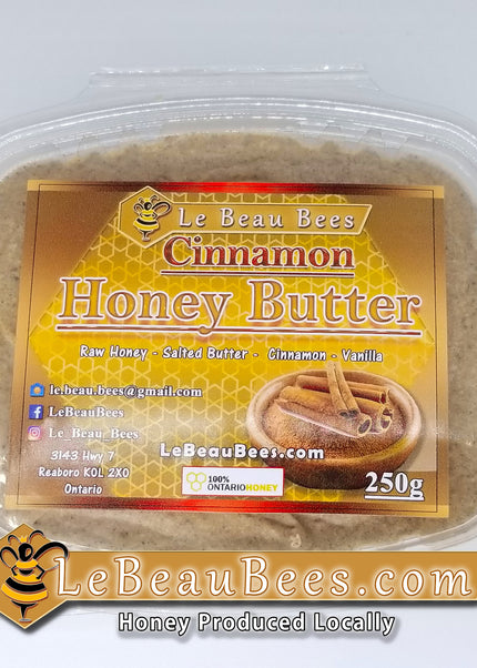Beurre au Miel à la Cannelle 250g
