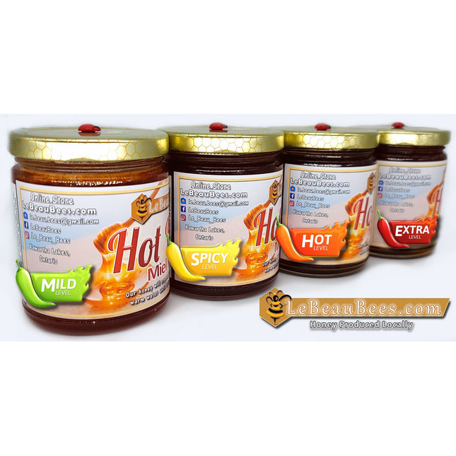 HOT HONEY =- Spicy, Hot and Extra Hot